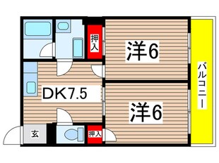 守田ビルの物件間取画像